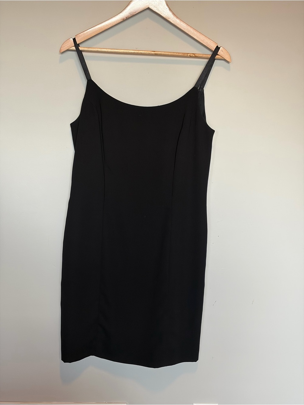 Vintage 90’s Dawn Joy Black Spaghetti-Strap Mini Dress